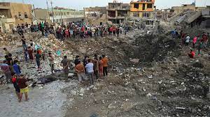التفجير الإرهابي في مدينة الصدر العراقية